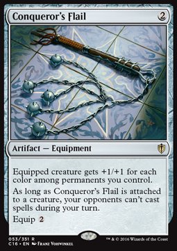 Conqueror's Flail - Commander 2016 (Rare) [C16-53]