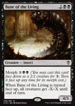 Bane of the Living - Commander 2016 (Rare) [C16-106]