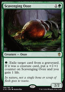 Scavenging Ooze - Commander 2016 (Rare) [C16-166]