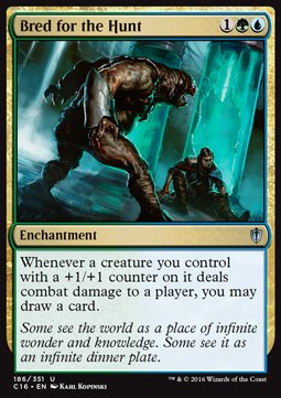 Bred for the Hunt - Commander 2016 (Uncommon) [C16-186]