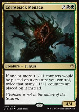 Corpsejack Menace - Commander 2016 (Rare) [C16-190]