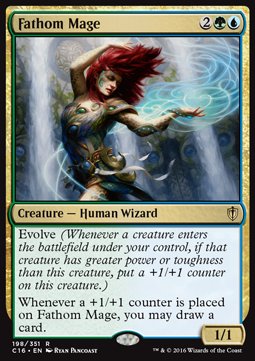 Fathom Mage - Commander 2016 (Rare) [C16-198]