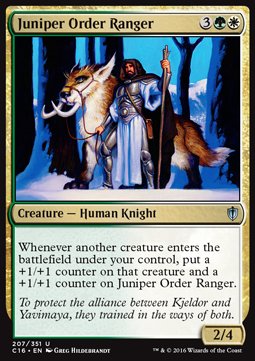 Juniper Order Ranger - Commander 2016 (Uncommon) [C16-207]