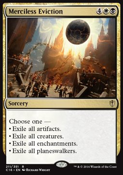 Merciless Eviction - Commander 2016 (Rare) [C16-211]
