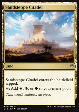 Sandsteppe Citadel - Commander 2016 (Uncommon) [C16-320]