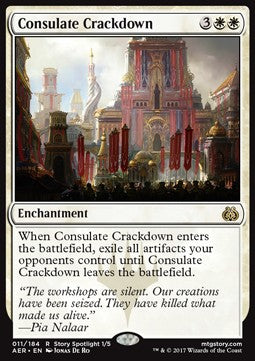 Consulate Crackdown - Aether Revolt (Rare) [AER-11]