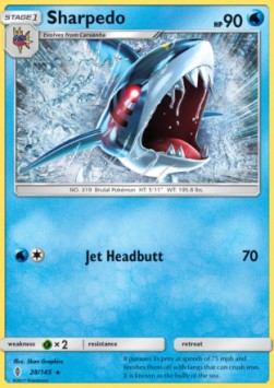 Sharpedo - Guardians Rising (Rare) [GRI-28]