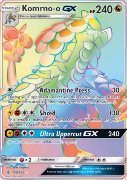 Kommo-o GX - Guardians Rising (Secret Rare) [GRI-159]
