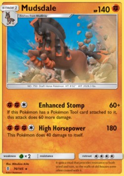 Mudsdale - Guardians Rising (Holo Rare) [GRI-76]