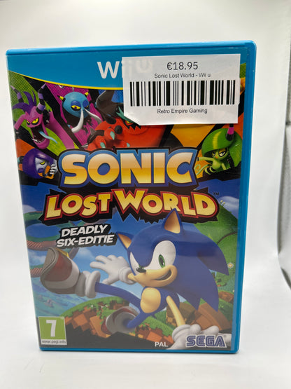 Sonic Lost World – Wii u