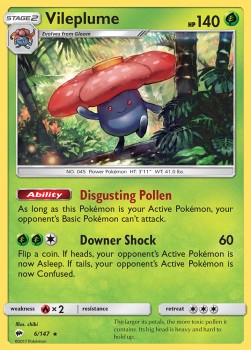 Vileplume - Burning Shadows (Holo Rare) [BUS-6]