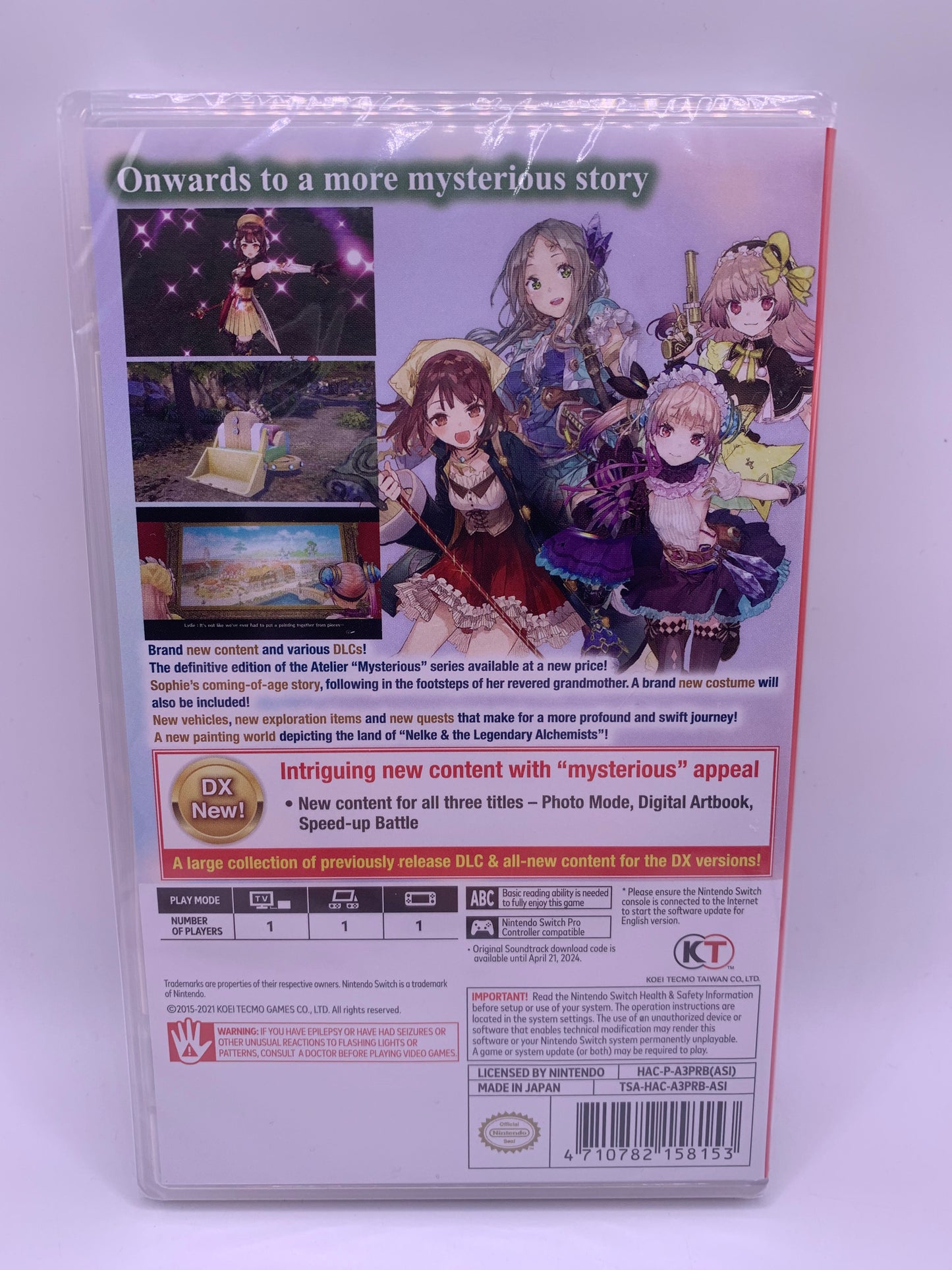 Atelier Mysterious Trilogy Deluxe Pack (NEW) – Nintendo Switch