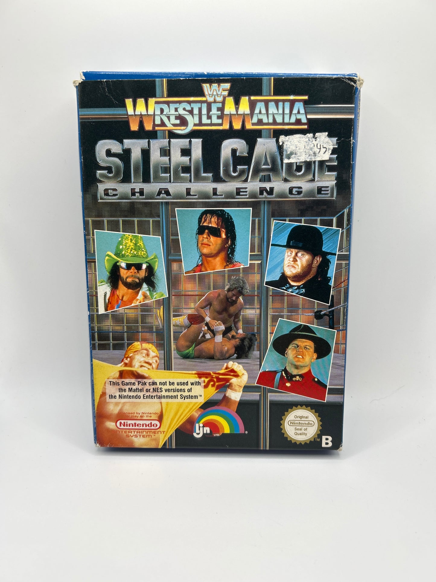 WWF Wrestlemania Steel Cage Challenge [No Manual] - NES