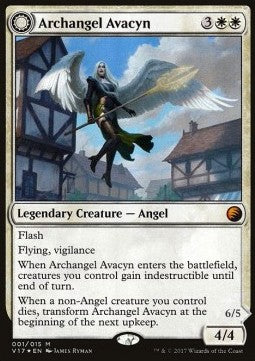 Archangel Avacyn / Avacyn, the Purifier - From the Vault: Transform (Mythic) [V17-1]