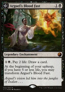 Arguel's Blood Fast / Temple of Aclazotz - From the Vault: Transform (Mythic) [V17-2]