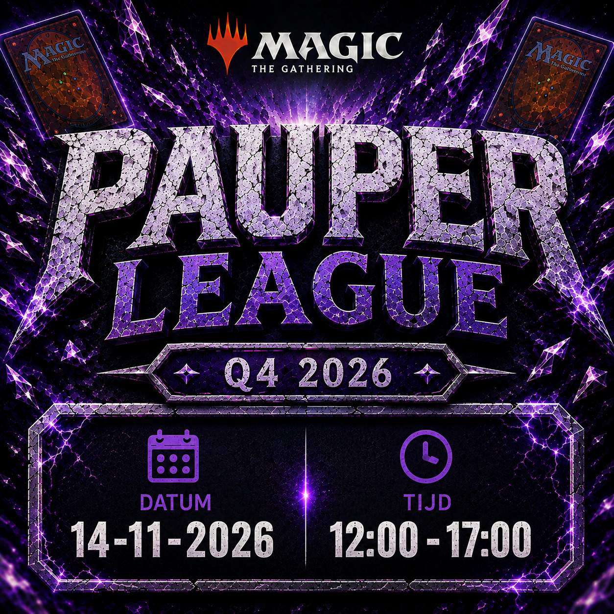 Retro Empire Gaming – Pauper League ronde 3 Q4 14 November