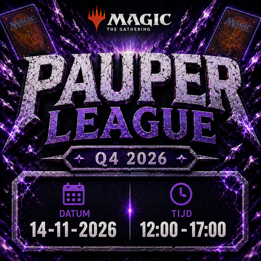 Retro Empire Gaming – Pauper League ronde 3 Q4 14 November