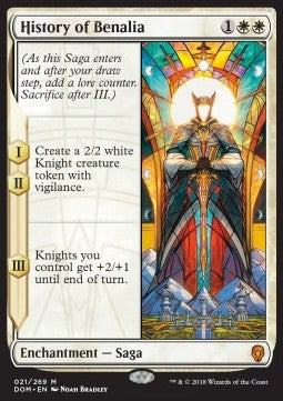 History of Benalia - Dominaria (Mythic) [DOM-21]