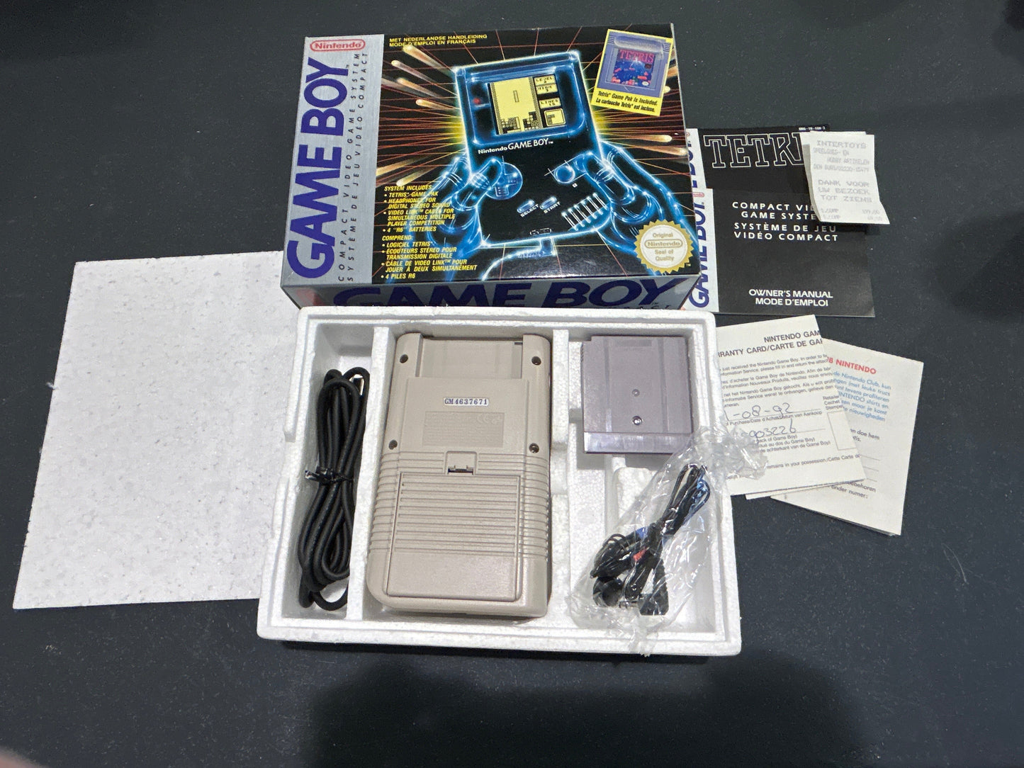 Game Boy Console Big Box met Tetris Pack - Gameboy Console