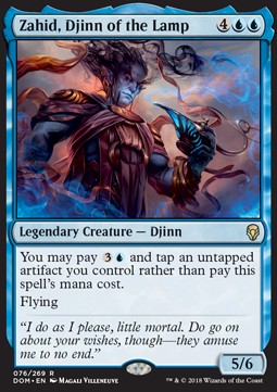 Zahid, Djinn of the Lamp - Dominaria (Rare) [DOM-76]