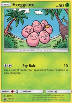 Exeggcute - SM Black Star Promos (Promo) [SM-119]
