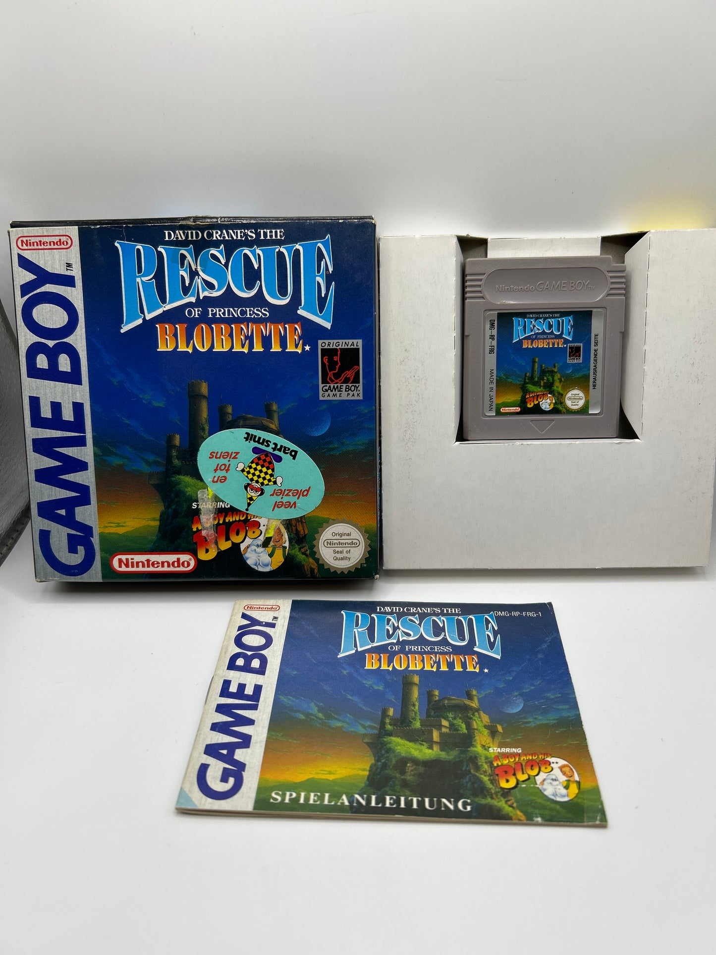 The Rescue of Princess Blobette - Gameboy CIB