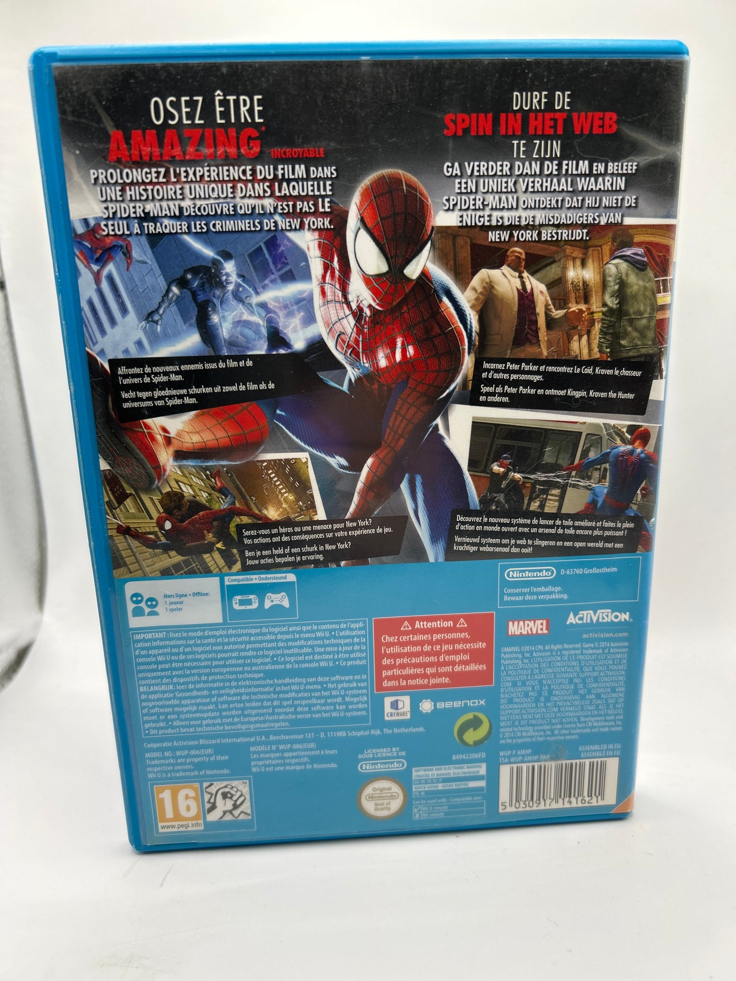 The Amazing Spider-Man 2 [Pas de QG] - Wii u