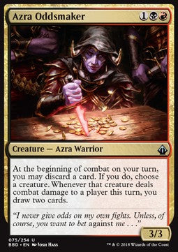 Azra Oddsmaker - Battlebond (Uncommon) [BBD-75]