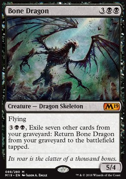 Bone Dragon - Core 2019 (Mythic) [M19-88]