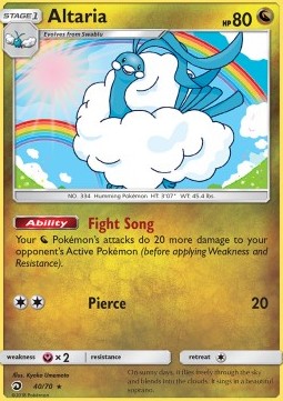 Altaria - Dragon Majesty (Holo Rare) [DRM-40]