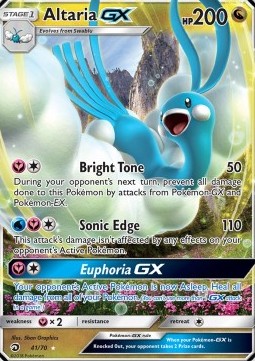 Altaria GX - Dragon Majesty (Ultra Rare) [DRM-41]