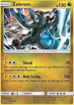 Zekrom - Dragon Majesty (Holo Rare) [DRM-46]