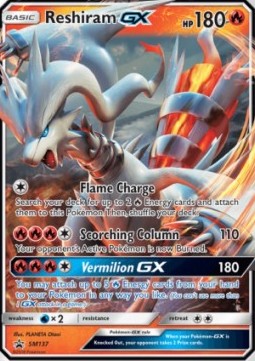 Reshiram GX - SM Black Star Promos (Promo) [SM-137]