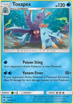 Toxapex - Lost Thunder (Rare) [LOT-69]