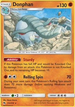 Donphan - Lost Thunder (Rare) [LOT-112]