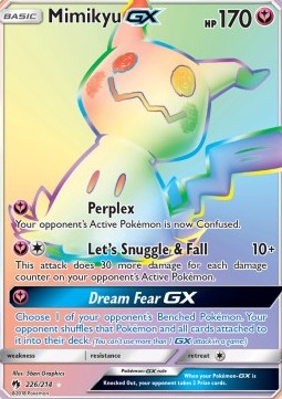 Mimikyu GX - Lost Thunder (Secret Rare) [LOT-226]