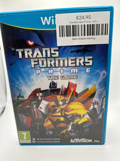 Transformers Prime - Wii u