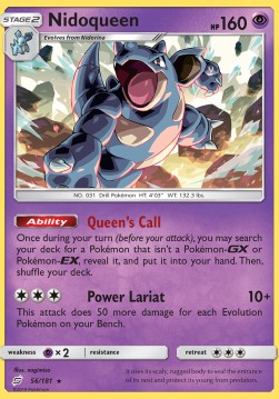 Nidoqueen - Team Up (Rare) [TEU-56]