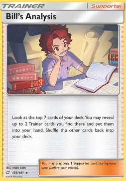 Bill's Analysis - Team Up (Holo Rare) [TEU-133]