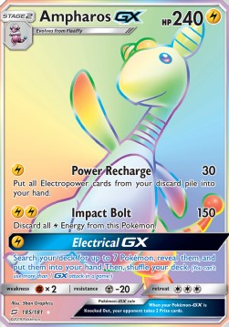 Ampharos GX - Team Up (Secret Rare) [TEU-185]