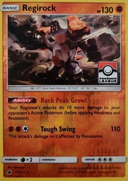 Regirock - Crimson Invasion (Promo) [CIN-53]