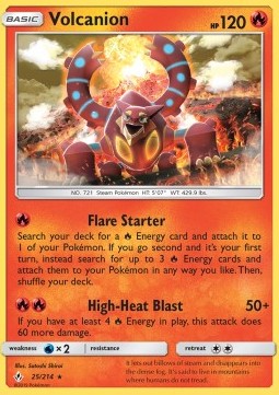 Volcanion - Unbroken Bonds (Holo Rare) [UNB-25]