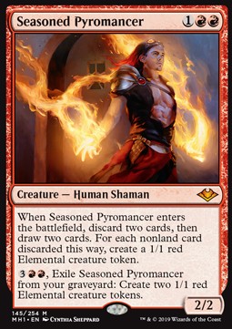 Seasoned Pyromancer - Modern Horizons (Mythic) [MH1-145]