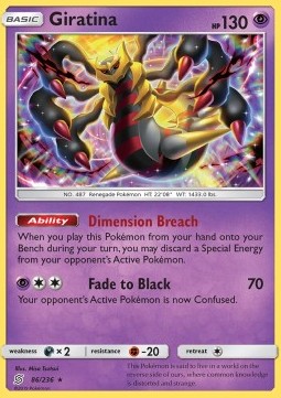 Giratina - Unified Minds (Holo Rare) [UNM-86]