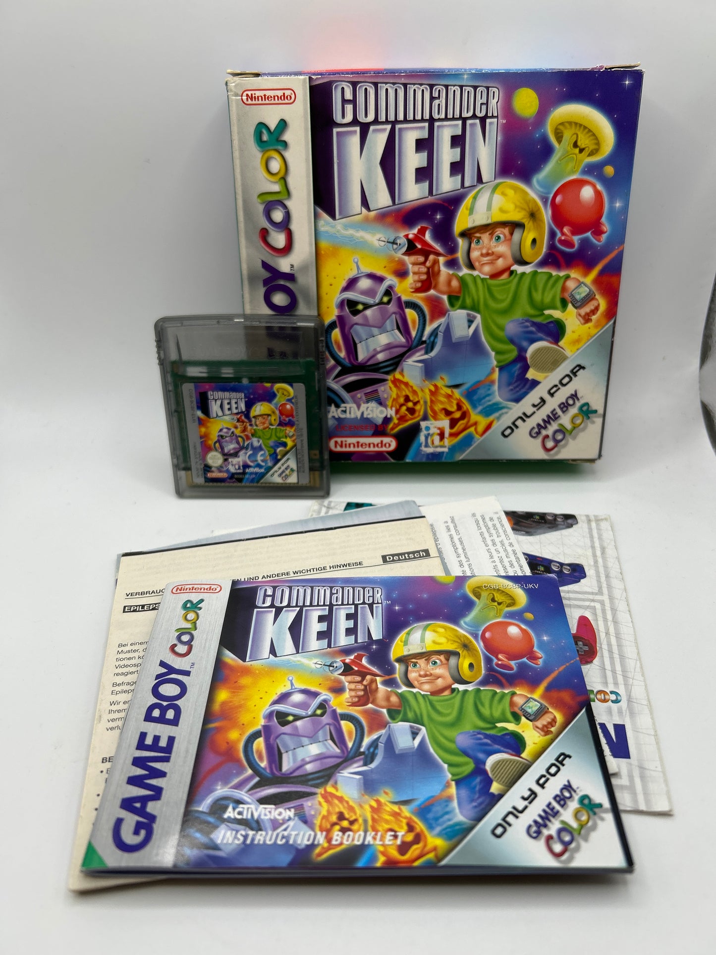 Commander Keen Complete in box - Gameboy CIB