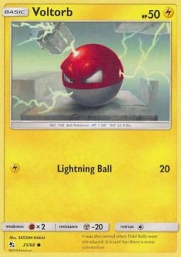 Voltorb - Hidden Fates (Common) [HIF-21]