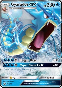 Gyarados GX - SM Black Star Promos (Promo) [SM-212]