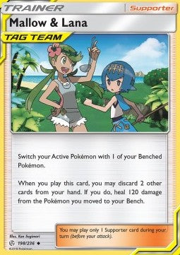 Mallow & Lana - Cosmic Eclipse (Uncommon) [CEC-198]