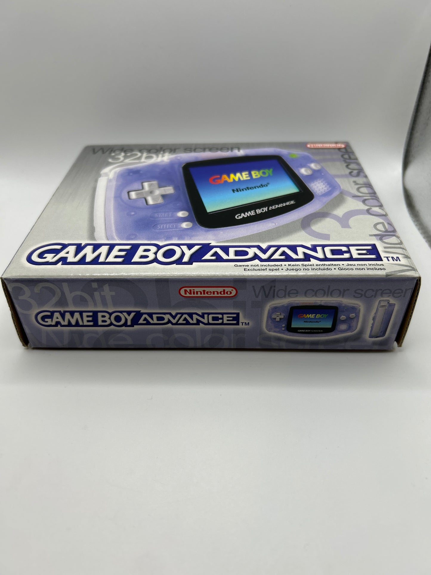 GameBoy Advance Transparant (Complete in Box) - GBA Console