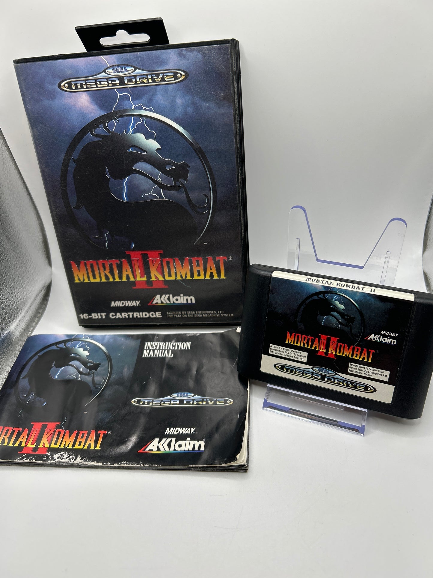 Mortal Kombat II [Boekje Minder Mooi] - Sega Mega Drive